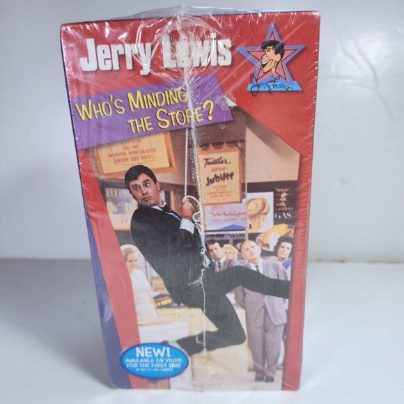 Jerry Lewis VHS 3 Pack Nutty Professor Rock-A-Bye Baby Who's Minding The Store - Picture 4 of 7